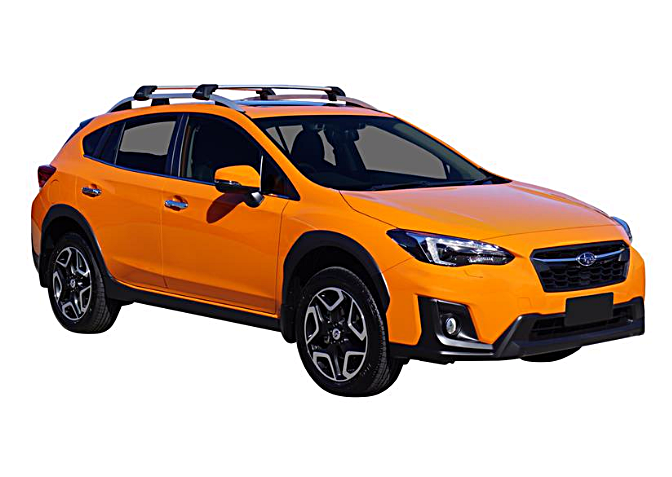 Bagażnik dachowy Subaru XV z relingami 